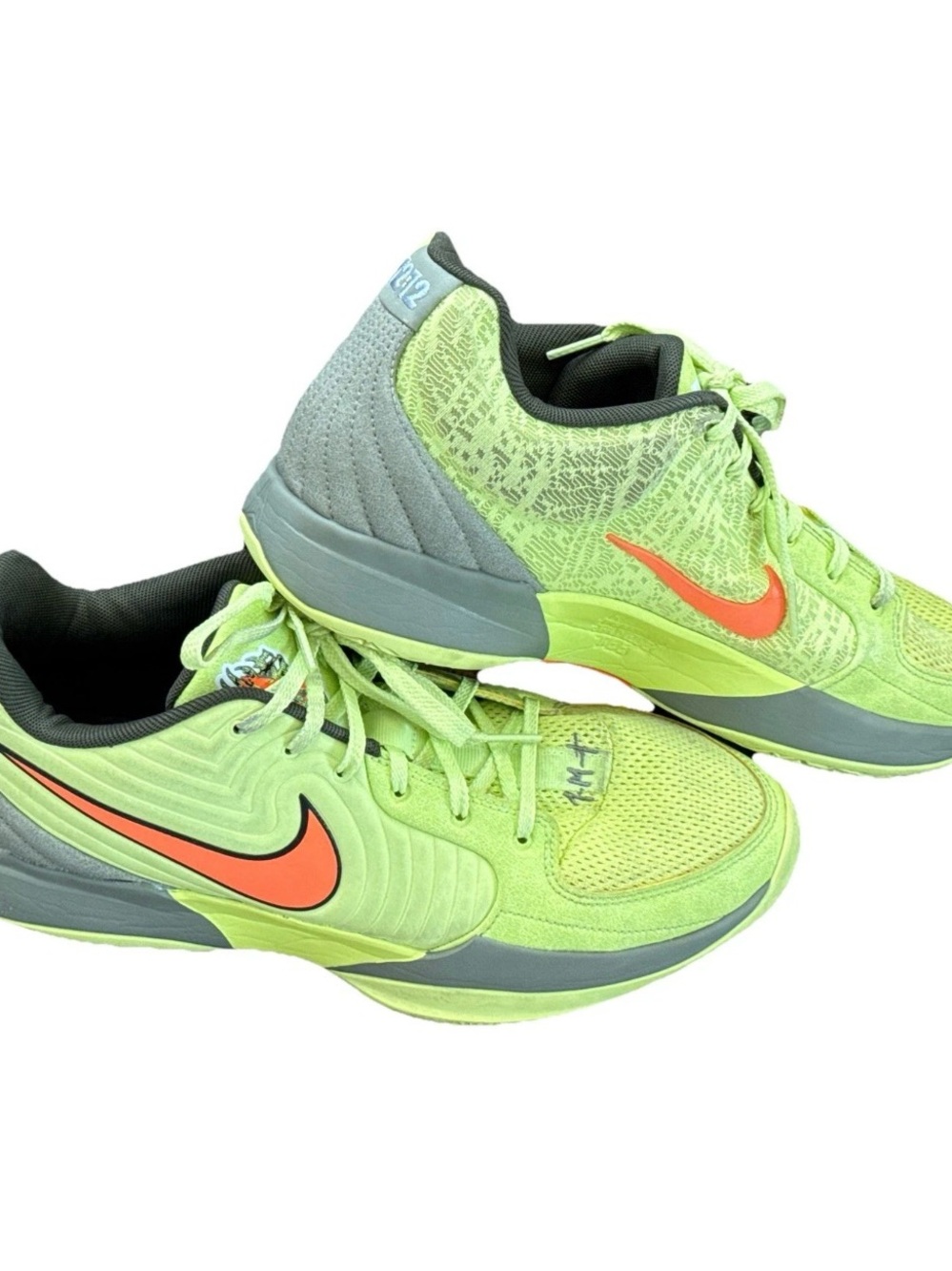 Nike JA 2 Twelve Time - LT Lemon Twist Total Orange Sneaker Men’s 11.5 W/BOX